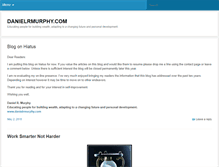 Tablet Screenshot of danielrmurphy.com
